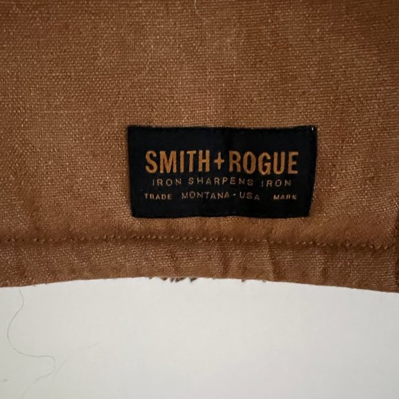 Smith and Rogue Men's Canvas Original Reversible Vest Sherpa Pockets - Picture 2 of 8
